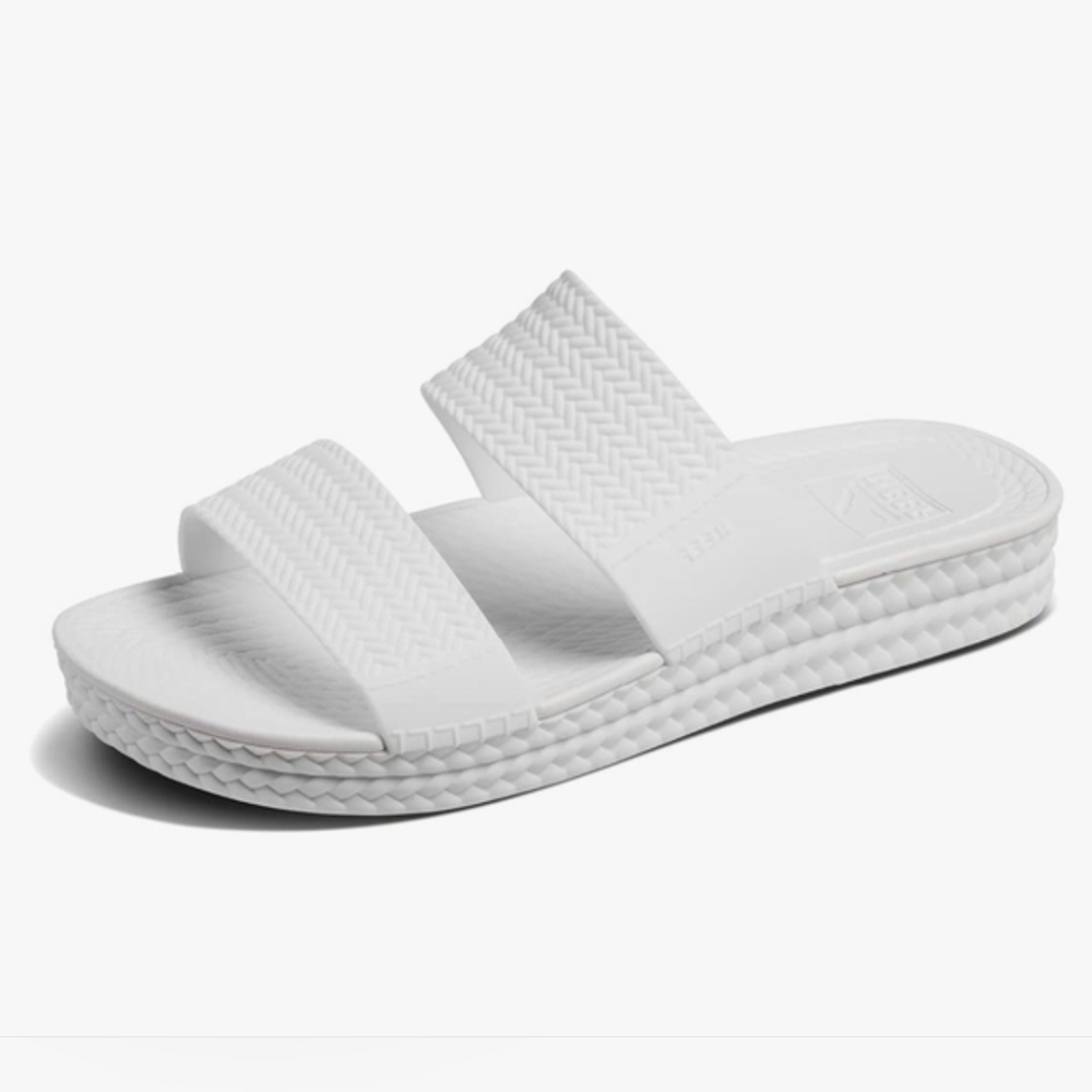 REEF 'Water Vista Slide' Sandal in White Size 7 Size 8 Size 9 NEW NWT